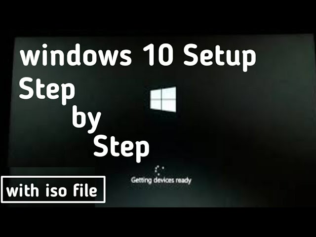 How to setup Original windows 10 ISO File, Using Your Bootable Pen-drive | A Series Tech