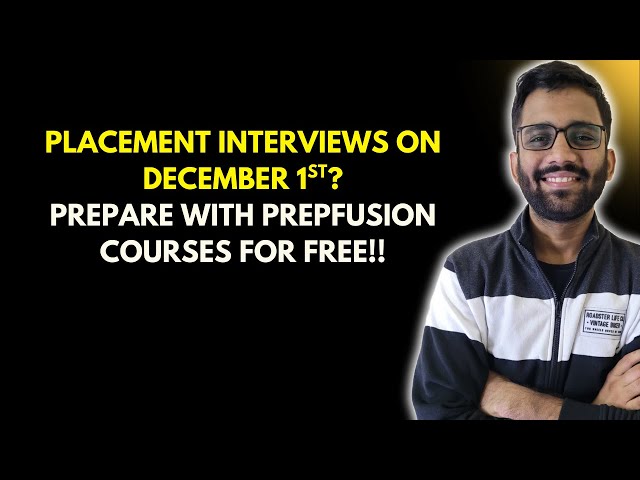 🔥Prepare for FREE Till December 1st || @PrepFusion_GATE  || Himanshu Agarwal
