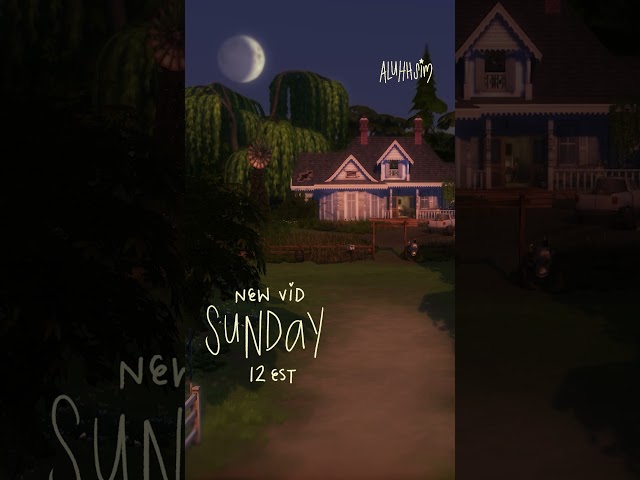 southern gothic farm coming soon...🕯️🧺#southerngothic #sims4 #aluhhsim