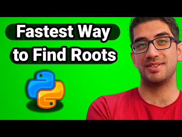 Find Roots in One Line of Code