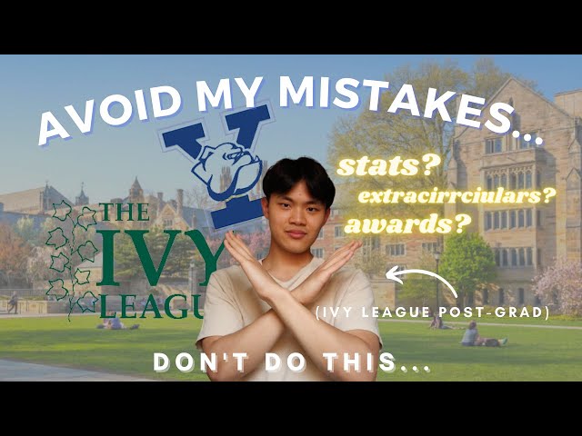 I saw my Yale admissions file...here's how I got into the Ivy League || 아이비 리그 합격 비결 | 예일대 지원서 공개