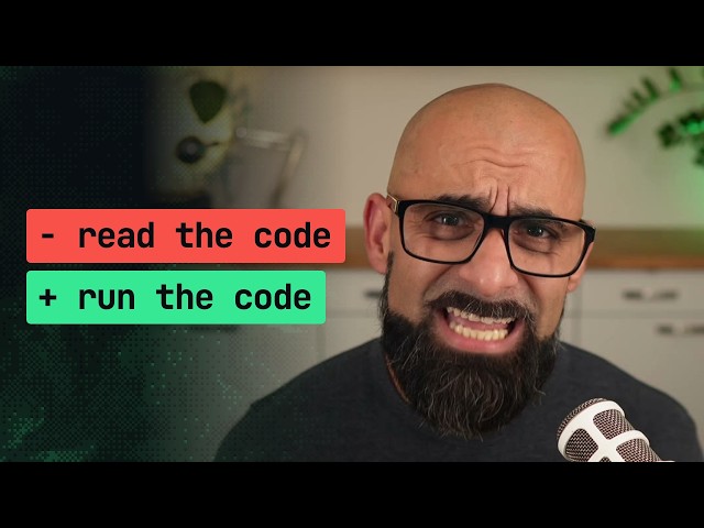 Stop reading the code