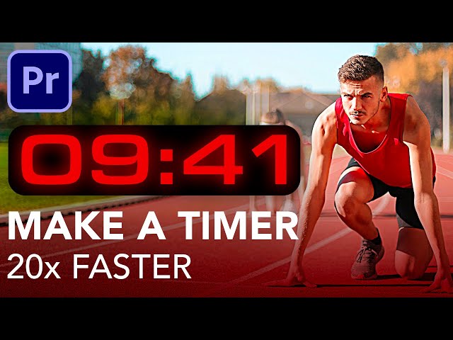 New Countdown Timer in Premiere Pro