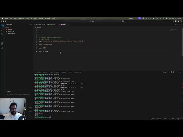 Beginner - Learn Ruby - 2025 - 01