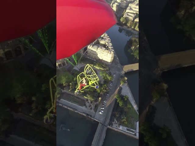 Cérémonie de réouverture de Notre-dame de Paris #flightsimulator2024