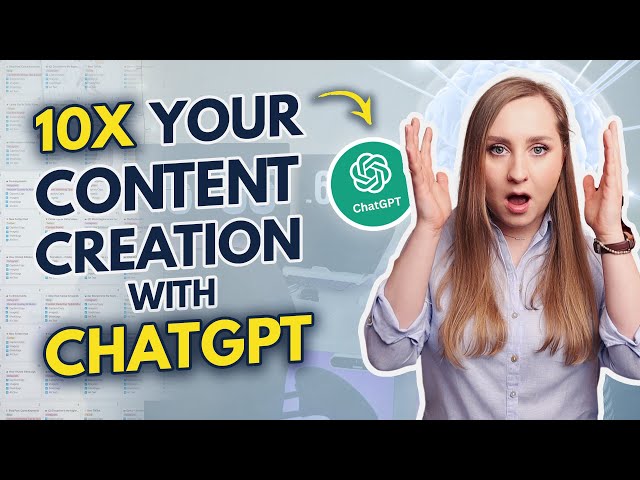 4 GENIUS Ways to USE ChatGPT as a Content Creator | ChatGPT tutorial for beginners