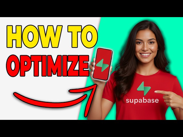 How To Optimize Supabase Queries For Speed [Performance Guide 2026]