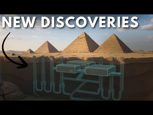 NEW Scans Reveal MASSIVE UNDERGROUND CITY Beneath Giza Pyramids