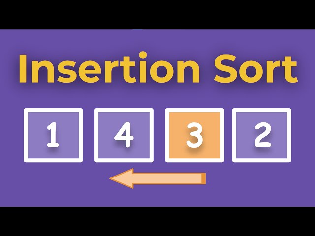 Insertion Sort in 2 min (Python)