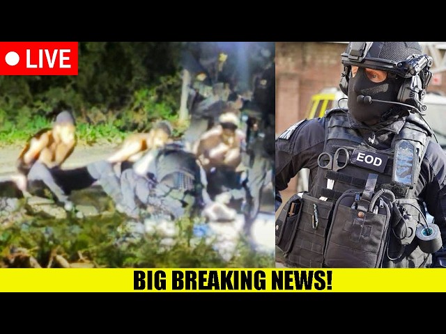 🚨BREAKING: Terror Police Give MAJOR Update on Identities of Five Men Arrested Over RAF Plot!