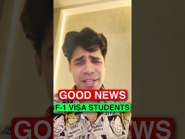 ⚠️ F-1 D/S RULE BLOCKED! HUGE Relief for Indian Students