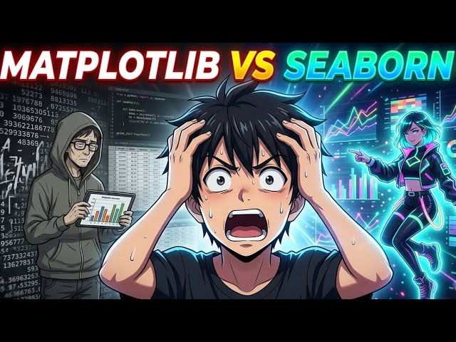 Matplotlib vs Seaborn: The Complete Comparison @MindsOpsAI 