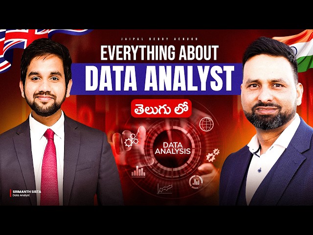 Everything about Data Analyst jobs and interviews. Telugu. AskJai. Srimanth Sista.