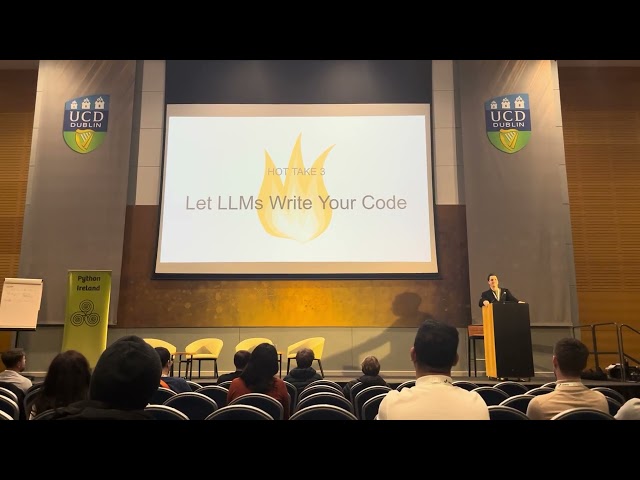 Python Hot Takes! Pycon Ireland 2025 Lightning Talk