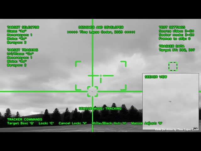 Testing an anti-drone optical tracking system | OpenCV Python Object Tracking