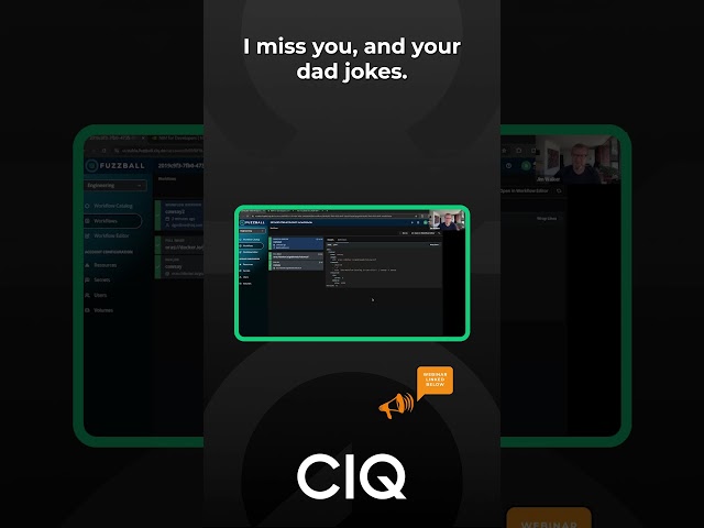 Fuzzball & Nvidia NIM #shorts #ciq #linux #dadjokes