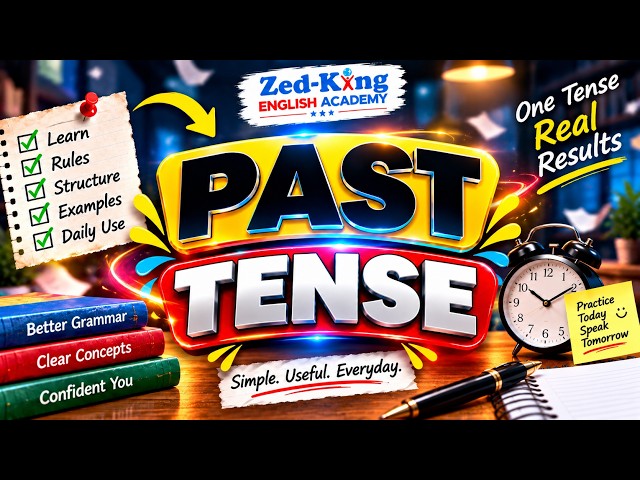Master All Past Tenses in One Shot | English Grammar