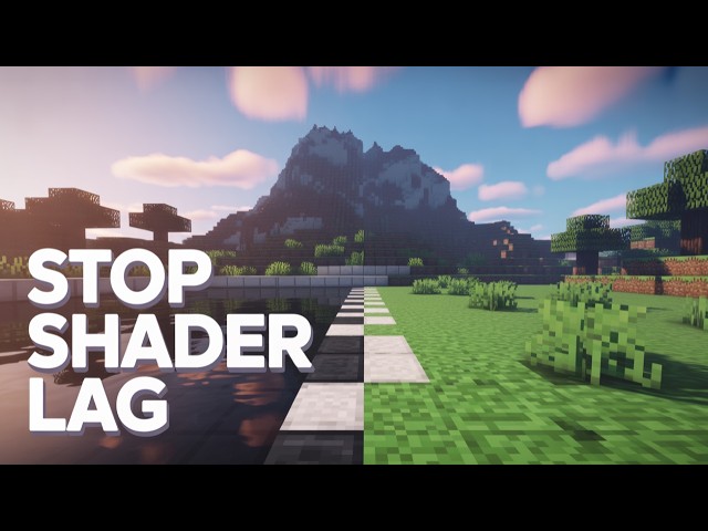 Stop Lagging When Playing Minecraft with Shaders!