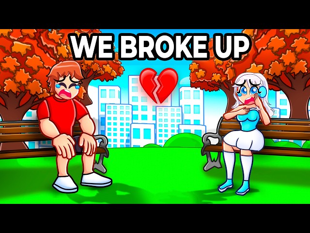 we broke things off...