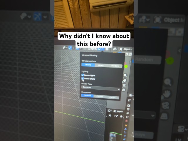 I bet you didn't know this trick in blender #blender3d #b3d #blendertutorial