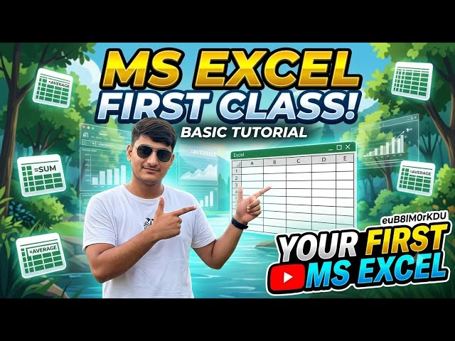 Master Excel Fast: Lesson 1 for Absolute Beginners