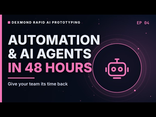 AI Automation Scripts & Agents in 48 Hours | Dexmond