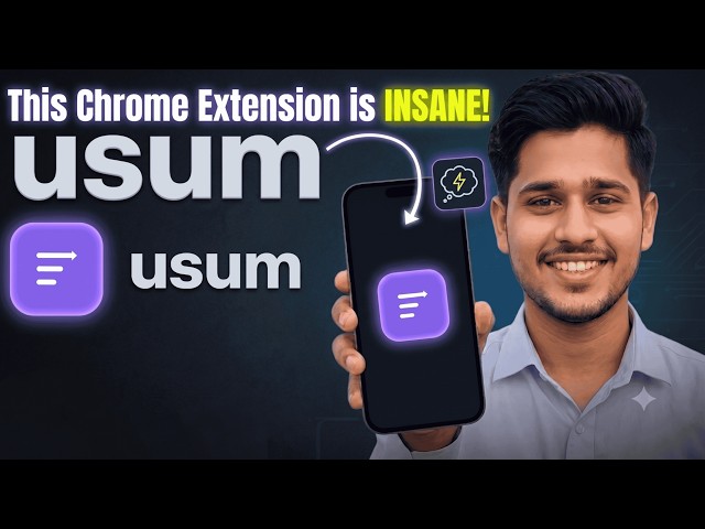 Stop Wasting Hours on YouTube🤯 | The YouTube Productivity Hack: USUM Extension + 10% Discount Code!⚡