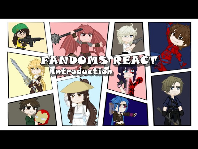 || Fandoms React To Each Other || Introduction || 2x Speed ||