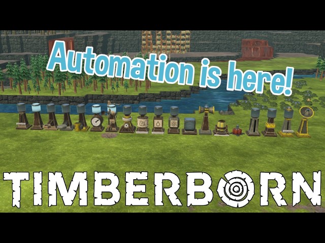 ALL the new Automation Tools in Timberborn 1.0!