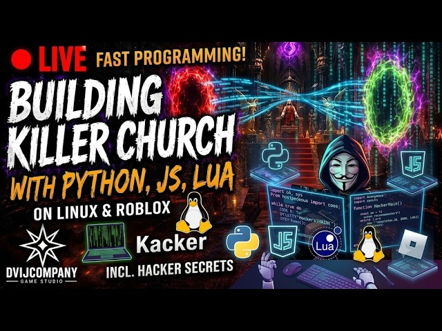 Hacker Builds Entire Roblox Game in Record Time!