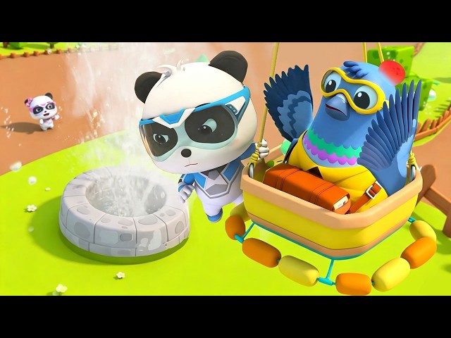 Super Panda Rescues Pigeon | Super Panda Rescue Team 6 | Kids Cartoon | BabyBus