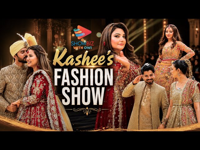 Kashees Bridel Fashion Show | Alizeh Shah , Javeria Saud , Rabeeca khan | 