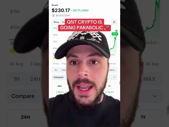 QNT GOING PARABOLIC! 🚀