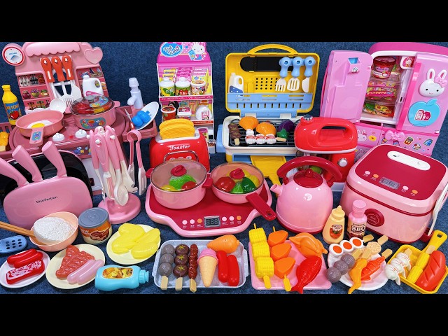 15 Minutes Satisfying with Unboxing Automatic Kitchen Appliance Playset ASMR | Review Toys