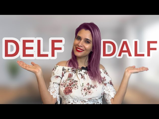 Difference between two FRENCH EXAMS DELF /  DALF | Tips for FRENCH