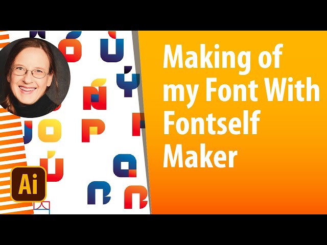 Making of my font »GeometricColor« with Fontself and Adobe Illustrator