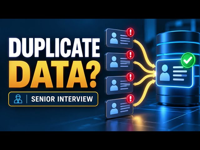 How to Handle Duplicate Data in ETL Pipelines Interview Deep Dive