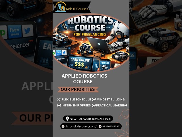 APPLIED ROBOTICS COURSE #pakistan
