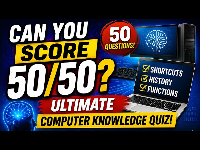 2026 Ultimate Computer Knowledge Quiz!