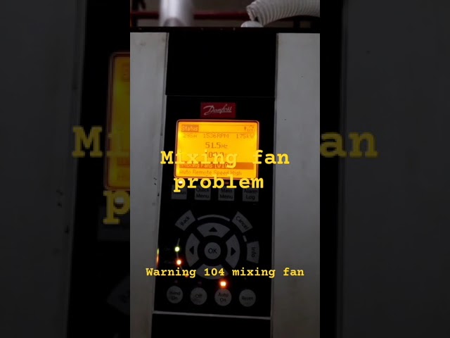 mixing fan warning we can disable this warning...