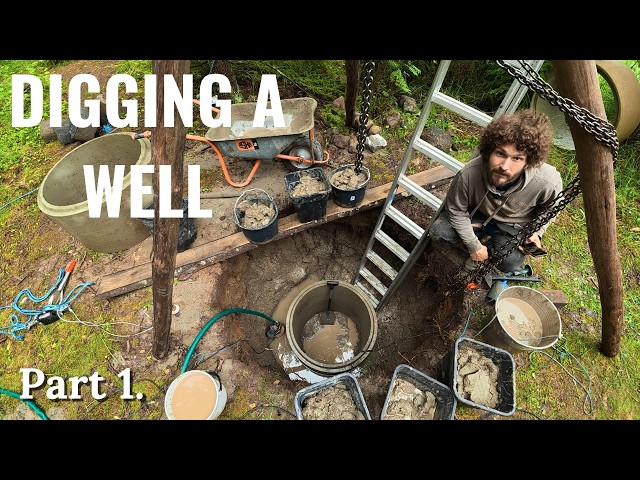 What It Takes to Manually Dig Your Own Well