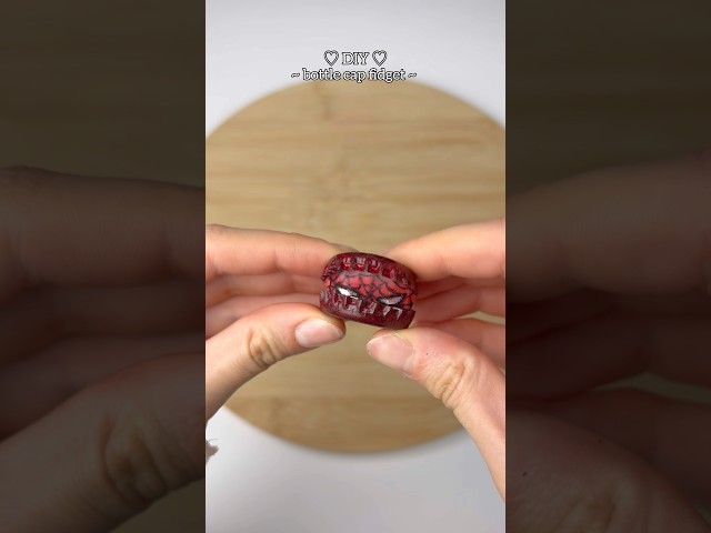 Viral DIY Bottle Cap Fidget Spider-Man
