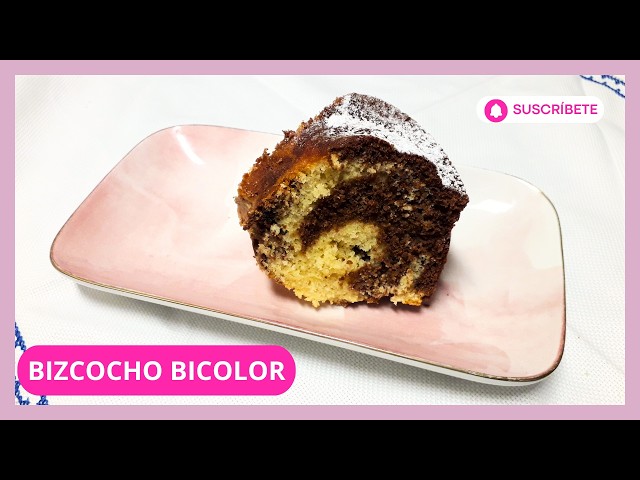 You'll be surprised how easy it is to make this two-tone cake!