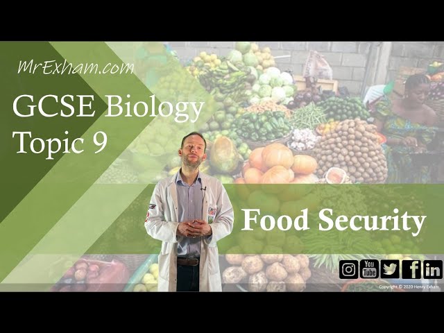 Food Security - GCSE Biology (9-1) 9.11B