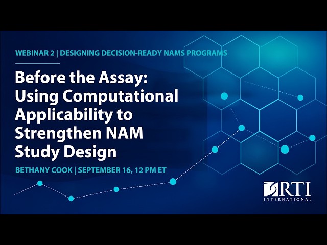Before the Assay: Using Computational Applicability to Strengthen NAM Study Design