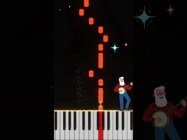 Play Ring De Banjo in Seconds 🎹 Easy Piano #Shorts #piano #tutorial