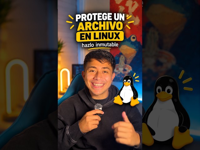 How to make a file IMMUTABLE in Linux with chattr 🐧#linux #devops #programming