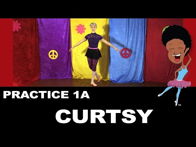 Ballet Practice 1A: Curtsy - Nani Nani Kids  - Online Ballet Class