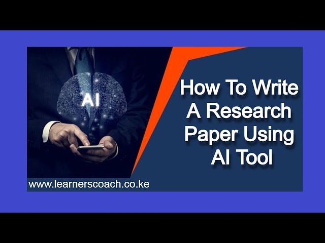 BEST AI Tool To Write A Research Paper
