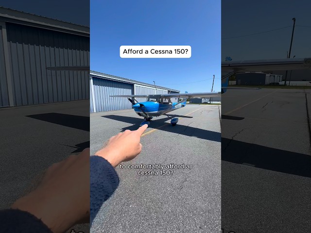How much do you have to make to comfortably afford a Cessna 150? #aviation #airplane #money